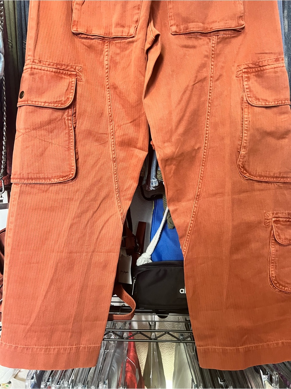 We The Free By Free People:Tahiti Cargo Pant|Cinnamon| NWT - Picture 10 of 11